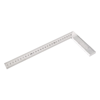 Harfington 0-300mm Alumium L Shaped Angle Square Ruler Measuring Tool