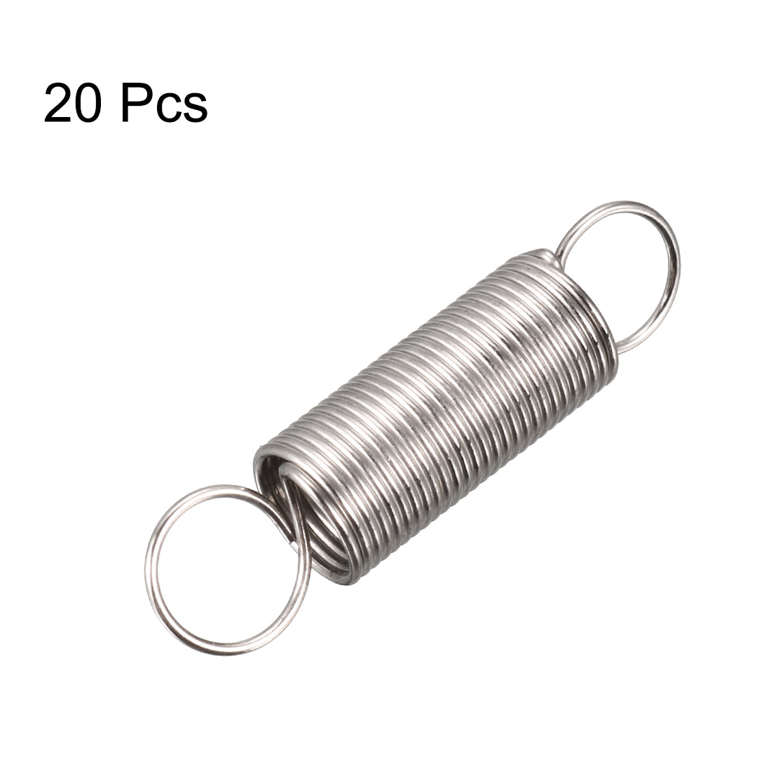 Harfington 0,018 Zoll Drahtdurchmesser, 0,24 Zoll Außendurchmesser, 0,5 Zoll lange Zugspulen-Verlängerungsfederhaken, 20 Stück
