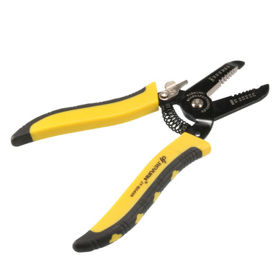 Harfington Yellow Insulated Anti Slip Grip 20-30 AWG Electrical Wire Stripper Cutter