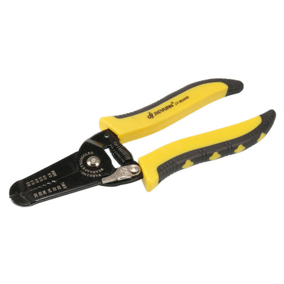 Harfington Yellow Insulated Anti Slip Grip 20-30 AWG Electrical Wire Stripper Cutter
