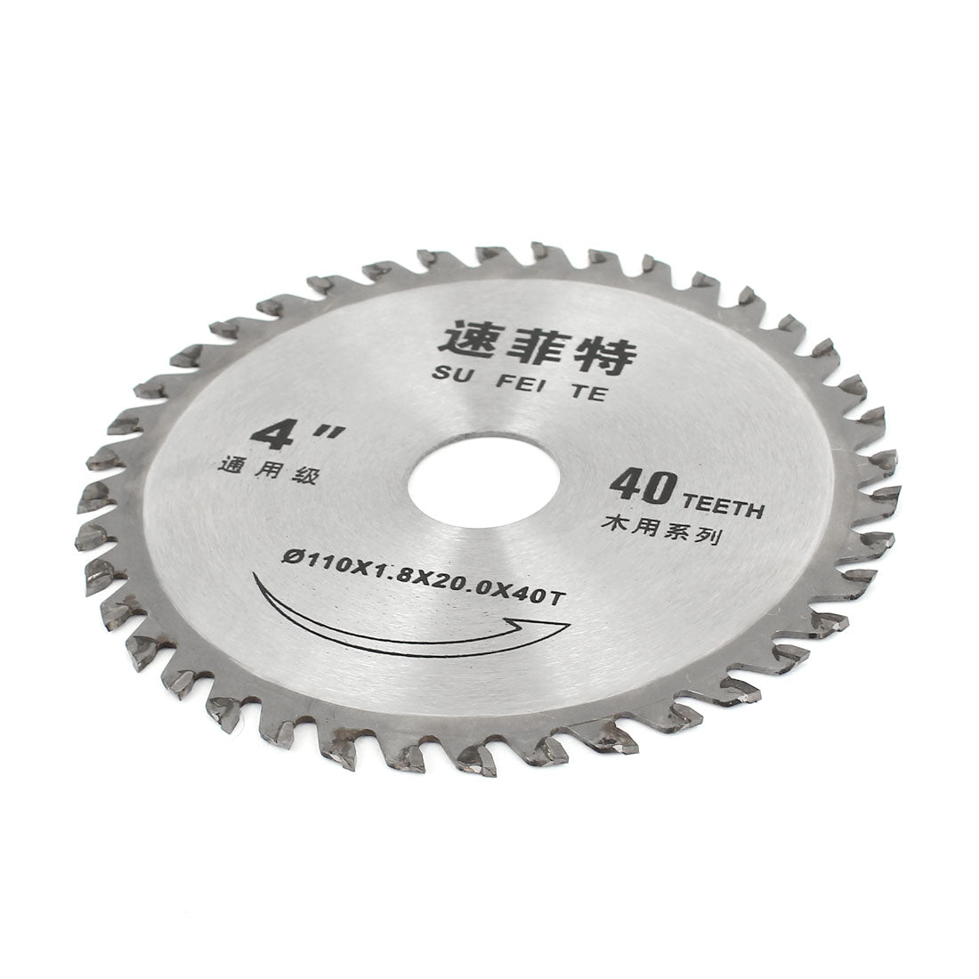 Harfington 4" Dia 40 Teeth Circle Milling Slitting Slotting Saw Mill Cutter