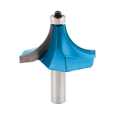 Harfington Carpenter Straight Shank End Bearing Corner Rounding Over Router Bit 1/2" x 2"