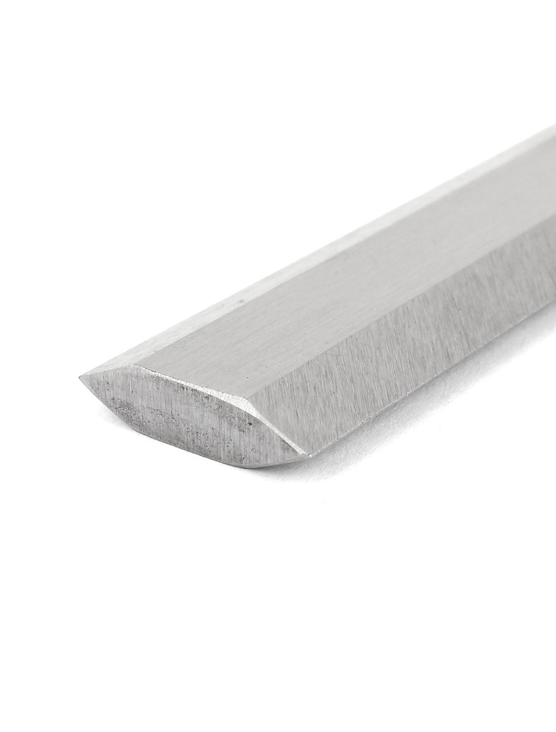 Harfington Woodworking 100mm x 63mm L Shaped Beveled Edge Try Square Ruler Silver Tone