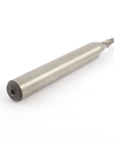 Harfington 3mm Cutting Dia 6mm Shank Diameter 2 Flutes HSS End Mill Cutter CNC Bit