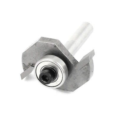 Harfington 1/4" Straight Shank 1/4" Cut Depth Bearing T Slot Undercut Router Bits