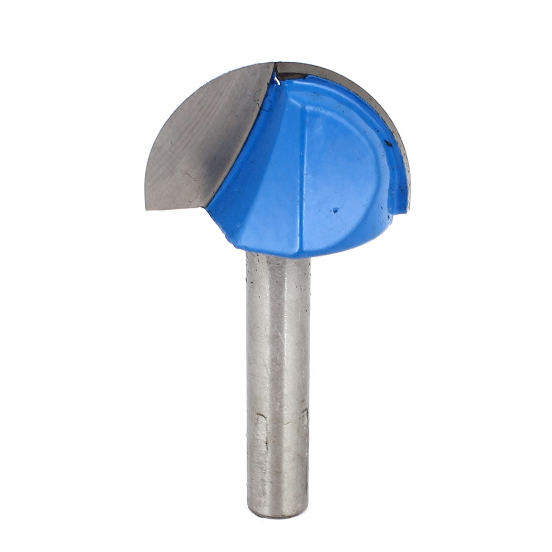 Harfington Carpenter Woodworking Tool 2 Flutes Straight Shank Core Box Router Bit 1/4" x 1"