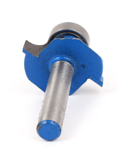 Harfington 1/4" x 1/2" End Bearing Corner Rounding Round Over Router Bit Tool 53mm Long