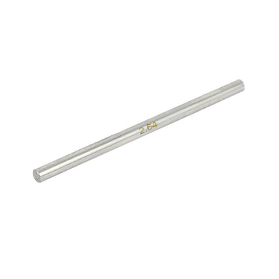 Harfington 2.64mm x 50mm Silver Tone Tungsten Steel Round Turning Bars Rod Lathe Tool
