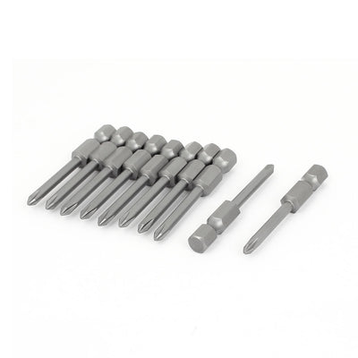 Harfington 2" x 1/4" 3.5mm PH1 Magnetic Crosshead Phillips Screwdriver Bits 10pcs