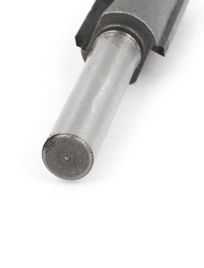 Harfington Carpenter 25mm Long Flute Double Edged Flush Trim Router Bit Cutter 1/4" x 1/2"