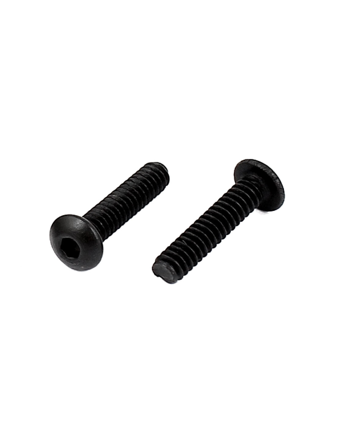 Harfington #4-40 x 1/2" UNC 10.9 Alloy Steel Hex Socket Button Head Machine Screws Black 20 Pcs
