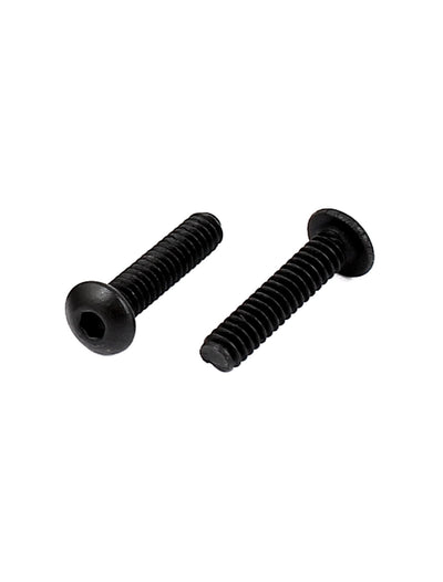 Harfington #4-40 x 1/2" UNC 10.9 Alloy Steel Hex Socket Button Head Machine Screws Black 20 Pcs