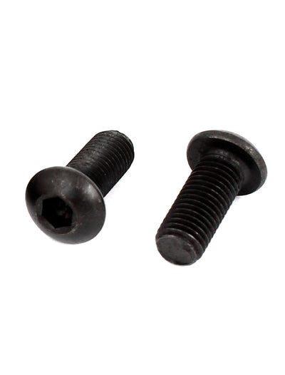 Harfington 5/16-24 x 3/4" UNF 10.9 Alloy Steel Hex Socket Button Head Screws Black 20 Pcs