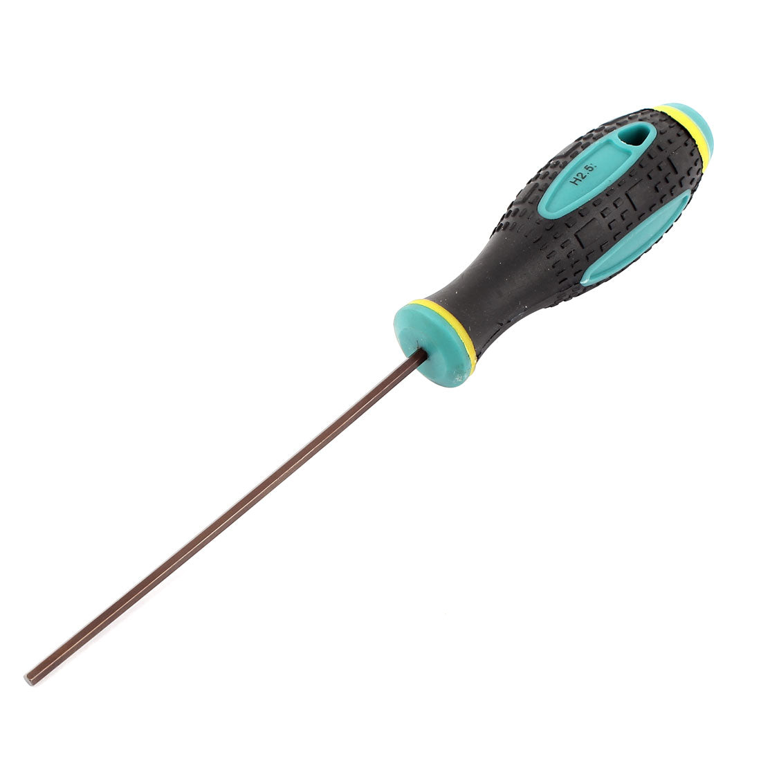 Harfington Nonslip Handle Grip 100mm Long 2.5mm Hex Hexagon Point Magnetic Tip Screwdriver