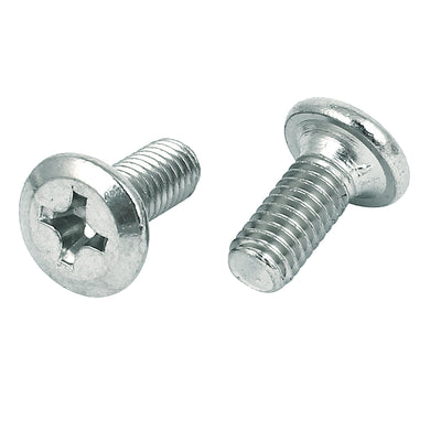 Harfington 20 Pcs M6x15mm Countersunk Flat Head Phillips Bolts Machine Screw Fasteners