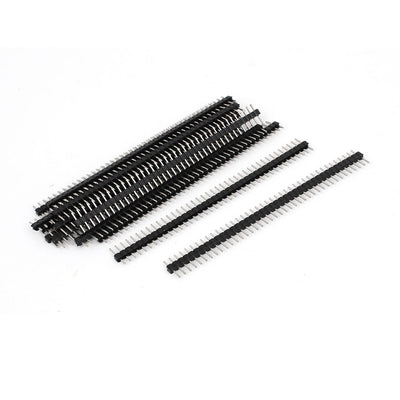 Harfington 14 Pcs 2mm Pitch 40P Single Row Breakable Straight Male Header Connector Strip