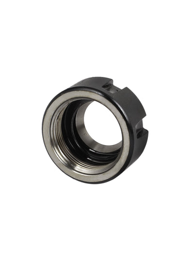 Harfington M32 x 1.5mm Thread ER25UM Clamping Nut Black for CNC Milling Collet Chuck Holder Lathe