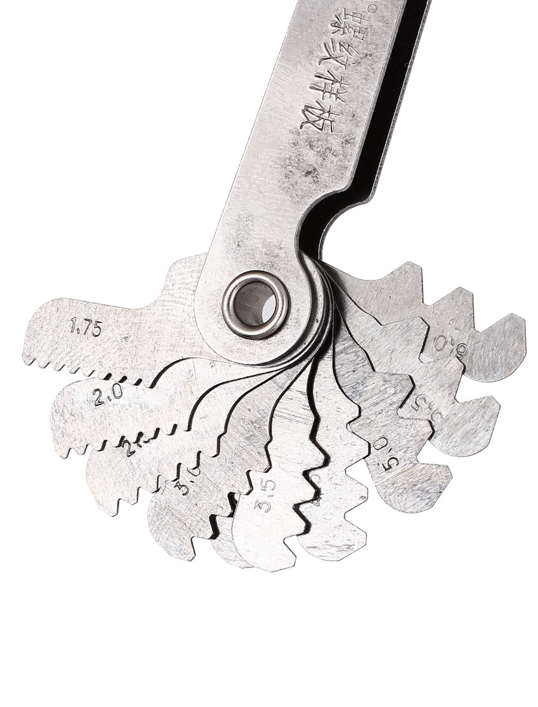 Harfington 0.4mm-6mm Metric 60 Degree Screw Thread Pitch Measure Gauge