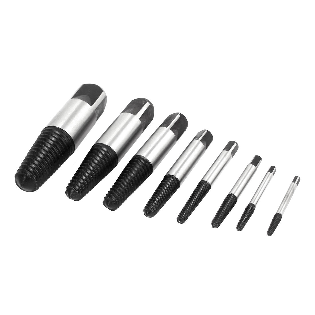 Harfington Industrial 4-45mm Screw Extractor Set Damaged Pipe Bolt Stud Spiral Remover 8pcs