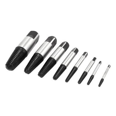 Harfington Industrial 4-45mm Screw Extractor Set Damaged Pipe Bolt Stud Spiral Remover 8pcs