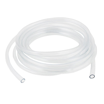 Harfington 18FT 10mm Inner Dia Clear Plastic PVC Hose Pipe Tube for Tank Air Pump
