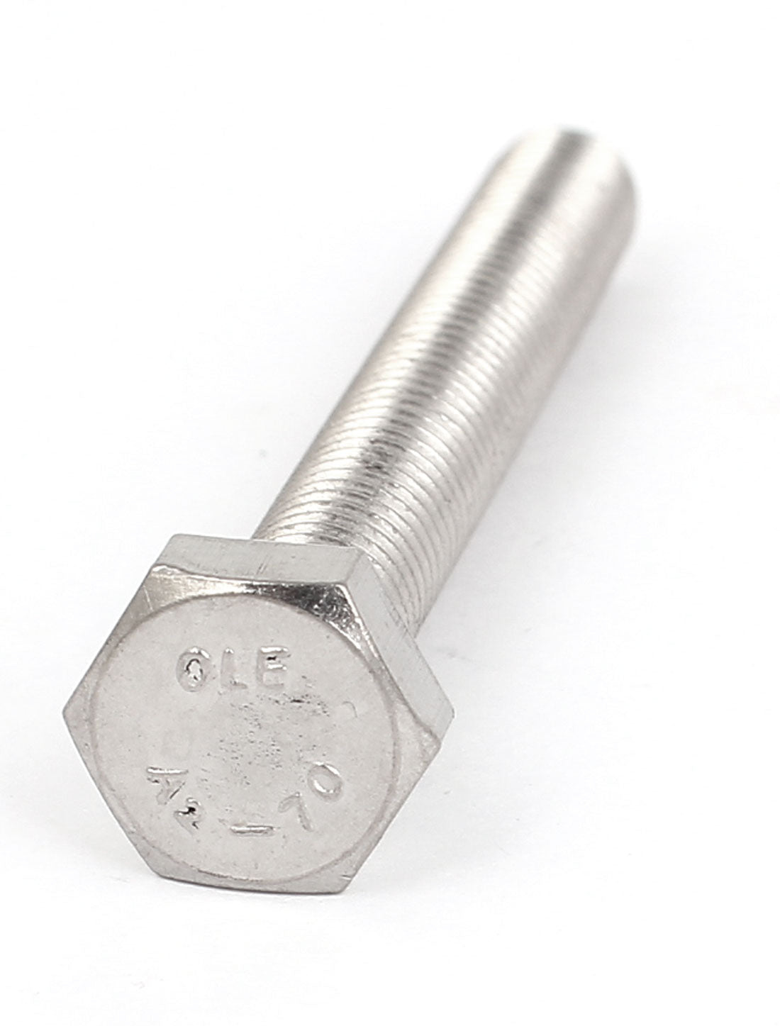 Harfington M8 x 65mm Metric A2 Stainless Steel Fully Threaded Hex Hexagon Head Screw Bolt 5 Pcs