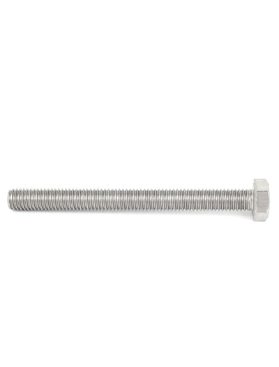 Harfington M8 x 85mm Metric A2 Stainless Steel Fully Threaded Hex Hexagon Head Screw Bolt 5 Pcs