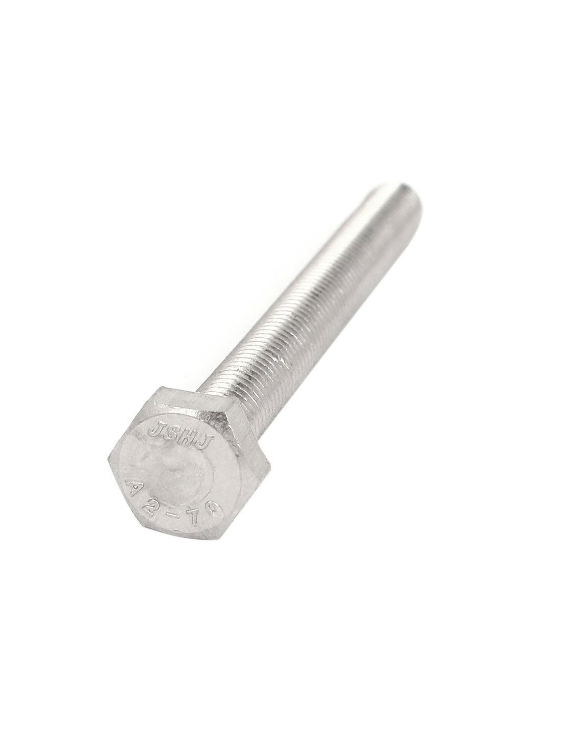 Harfington M8 x 85mm Metric A2 Stainless Steel Fully Threaded Hex Hexagon Head Screw Bolt 5 Pcs
