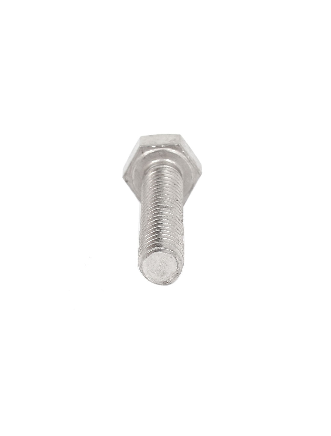 Harfington M6 x 25mm Metric A2 Stainless Steel Fully Threaded Hex Hexagon Head Screw Bolt 5 Pcs
