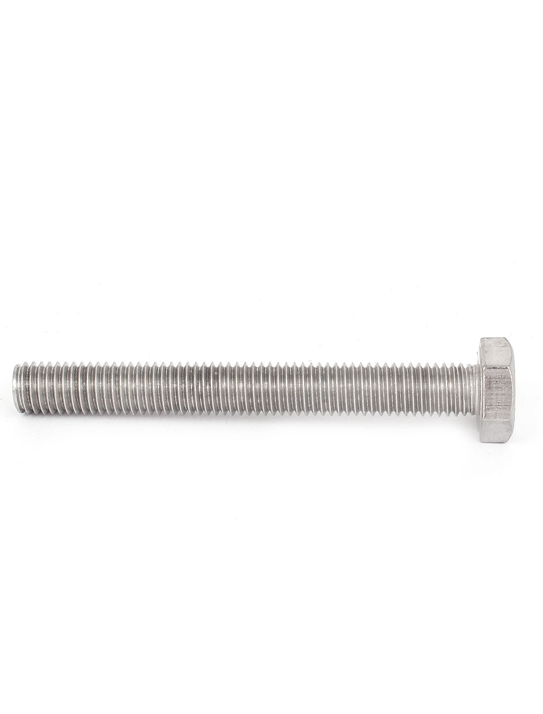 Harfington M10 x 85mm Metric A2 Stainless Steel Fully Threaded Hex Hexagon Head Screw Bolt 5 Pcs