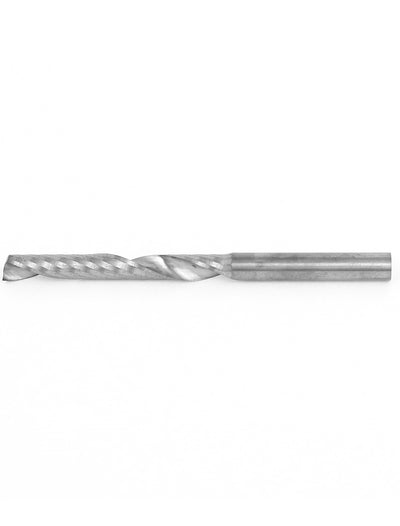 Harfington 32mm Cutting Length Single Flute Carbide Endmill Cutter 4mmx4mm for Plastic