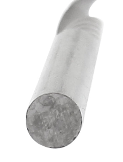 Harfington 4mmx17mmx4mm Single Flute Straight Shank Carbide Spiral End Mill for Plastic