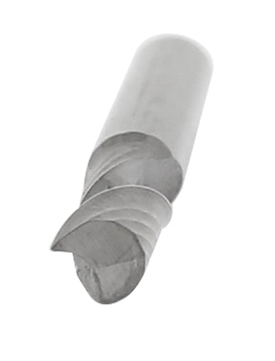 Harfington 4mmx17mmx4mm Single Flute Straight Shank Carbide Spiral End Mill for Plastic