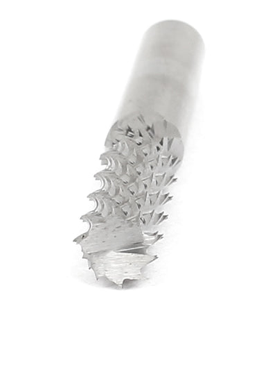 Harfington 6mmx22mm Fishtail Head CNC PCB Carbide End Mill Engraving Drill Bits 6mm Shank