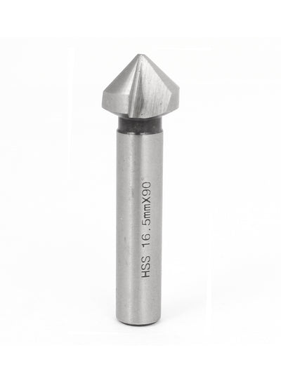 Harfington HSS 16.5x10mm 90 Degree Chamfer Milling Cutter Countersink Router Bits