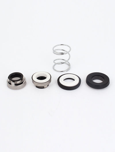 Harfington 14mm Inner Dia Rubber Coiled Spring Bellow Pump Mechanical Seal Set