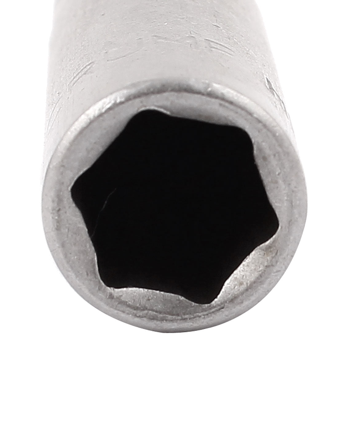 Harfington 5 Pcs 10mm Hex Socket Screw Driver Bits Tool Gray 80mm Long