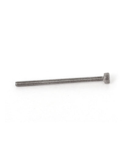 Harfington 100 Pcs M2x30mm Stainless Steel Hex Key Socket Head Cap Machine Screws 32mm Long