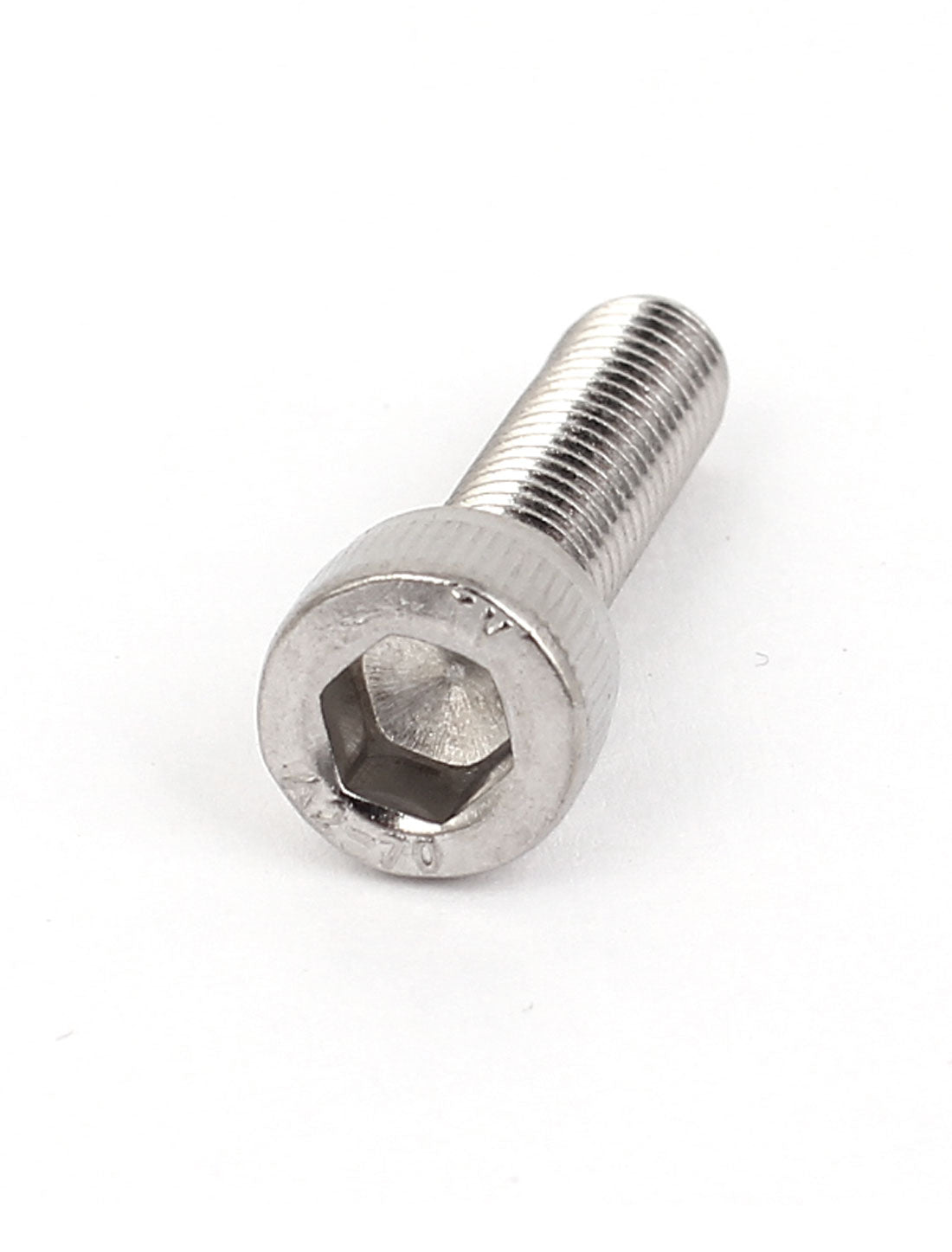 Harfington M6x25mm Stainless Steel Hex Socket Cap Screws Head Key Bolts 20 Pcs