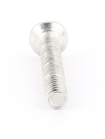 Harfington 30 Pcs 3.8mm Width Screw Fasteners Bolt M4 x 25mm