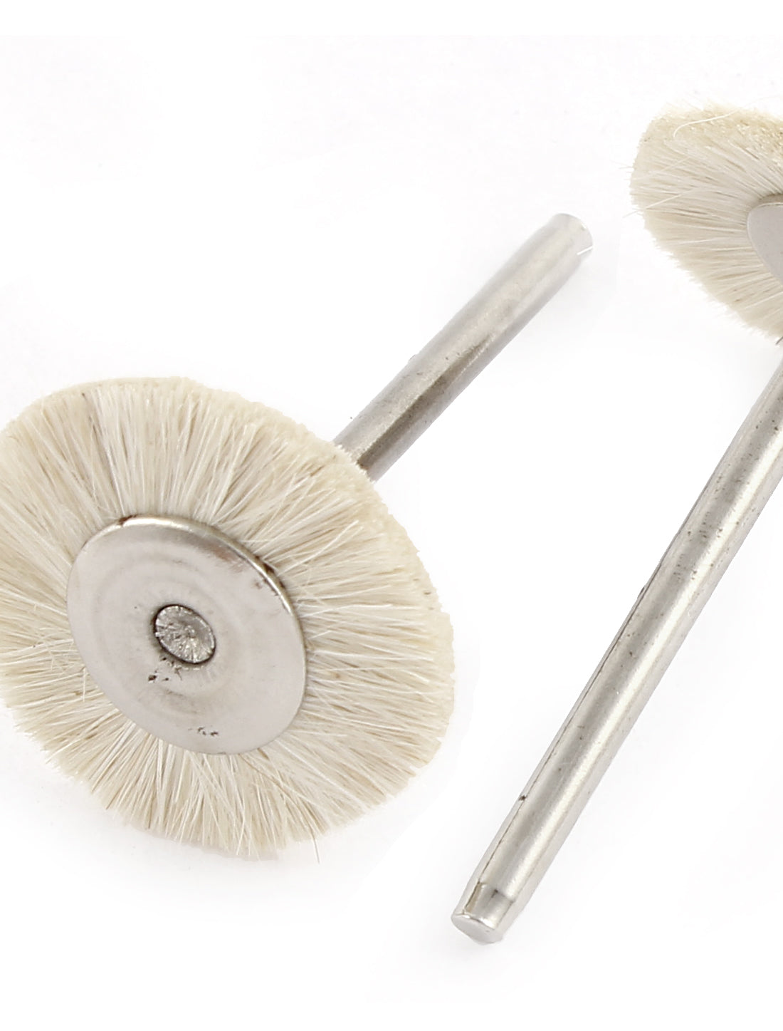 Harfington Rotary Tool 1" White Bristle Head Jewelry Buffing Polishing Wheels Brushes 12pcs