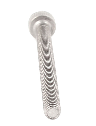 Harfington 4 Pcs M3x0.5mmx35mm Metric Thread Stainless Steel Hex Socket Head Cap Screws Bolts