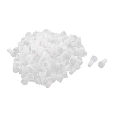 Harfington 145pcs CE5 12-10AWG Closed End Crimp Cap Car Radio Wire Connector Terminal White