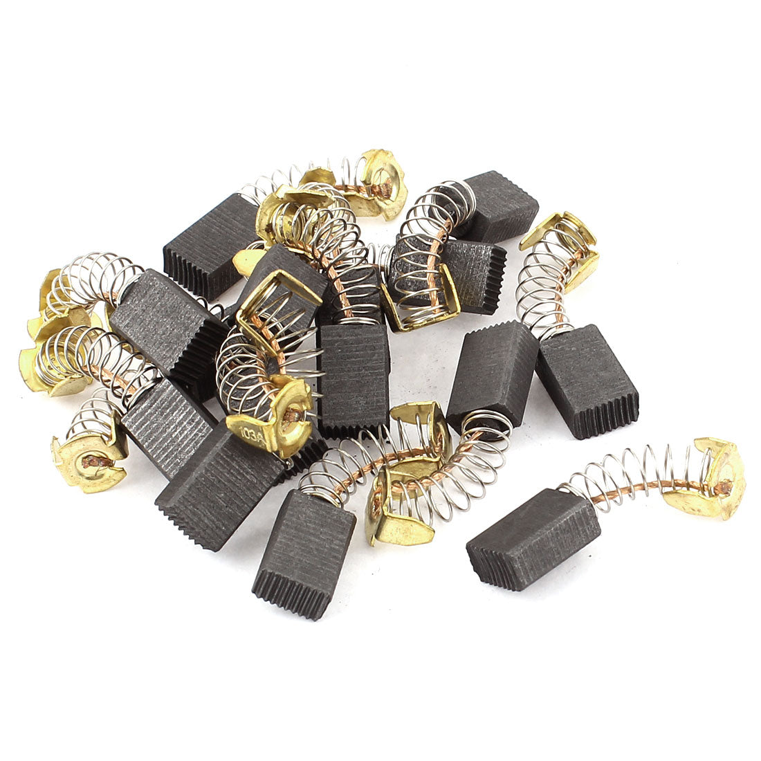 Harfington 14 Pcs Carbon Brushes 15mm x 10mm x 6mm for Generic Electric Motor