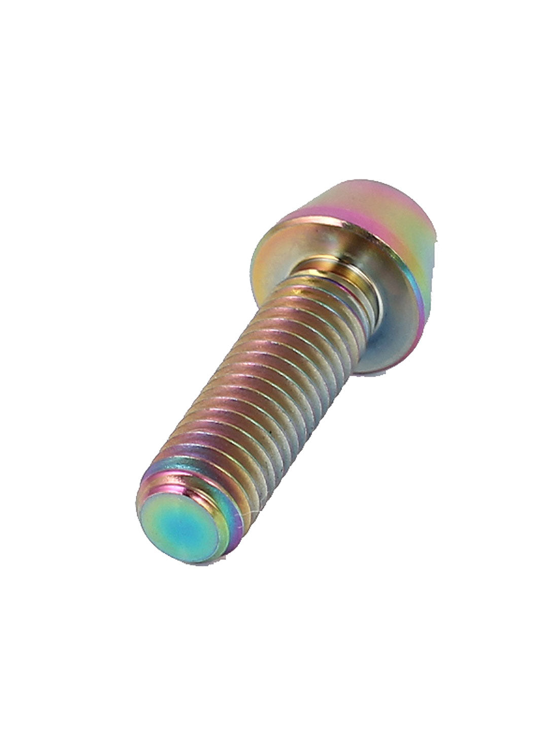 Harfington M6x1mmx20mm Colorful Titanium Hex Tapered Head Stem Bolt MTB Handlebar Screw