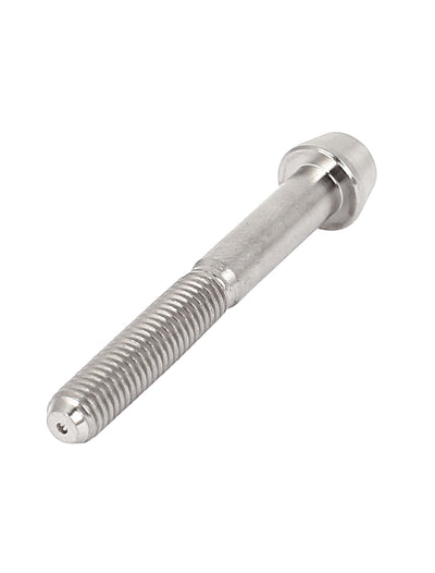 Harfington M5x0.8mmx40mm Hex Taper Head Bike Stem Bolts Seat Post Clamp Screws 45mm Long