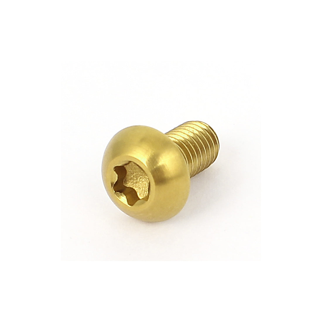 Harfington M5x10mm TC4 Titanium T25 Torx Head Water Bottle Cage Disc Brake Rotor Bolt Screw