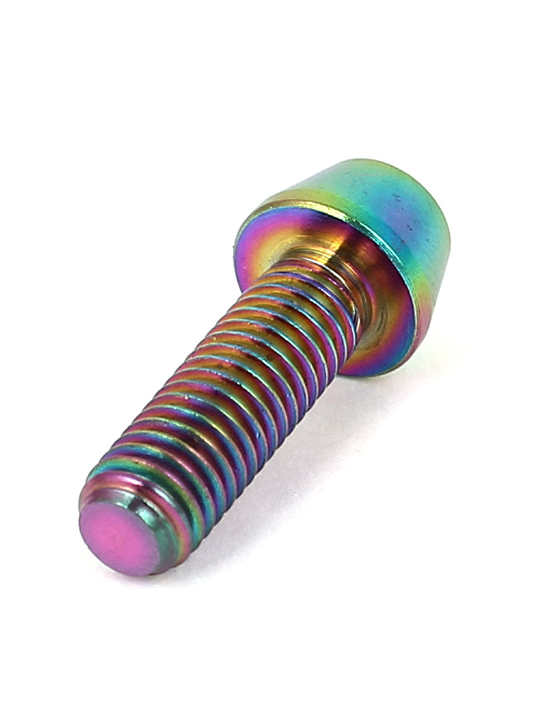 Harfington M5x15mm TC4 Titanium Hex Taper Head Bolts Bike Front Derailleur Screws Fasteners