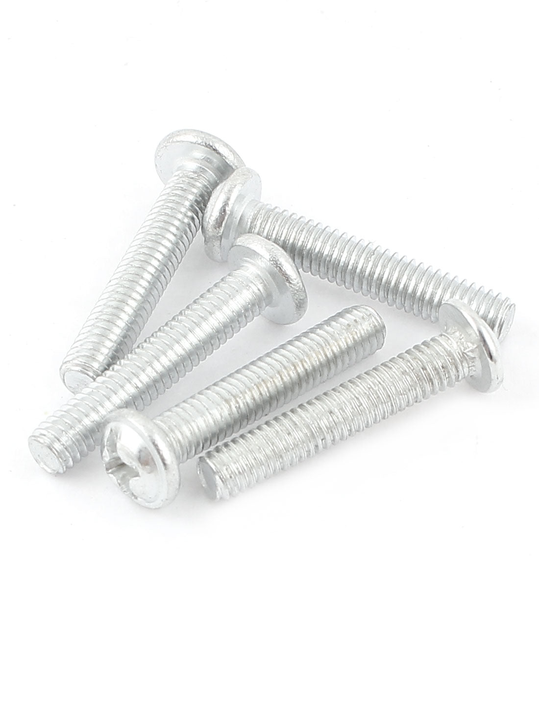 uxcell Uxcell 5 Pcs 18mmx23mm Aluminum Single Hole Door Cabinet Cylindrical Pulls Handle Knobs