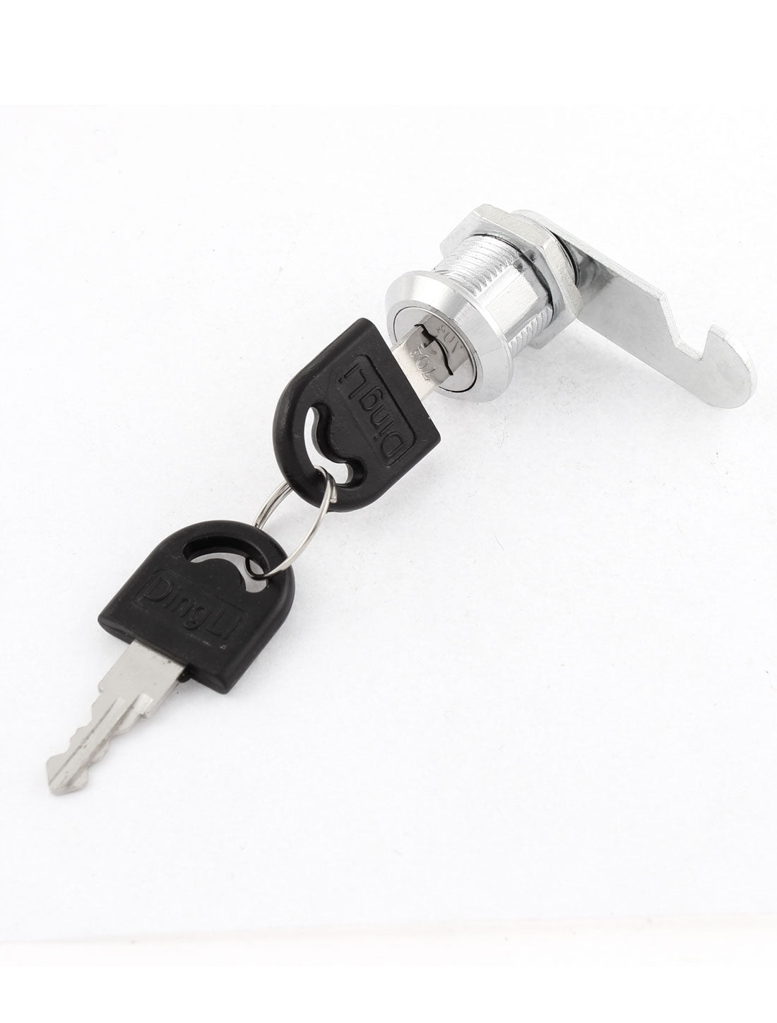 Harfington 18mm Thread Cabinet Mailbox Drawer Cupboard Locker Cam Lock w 2 Keys